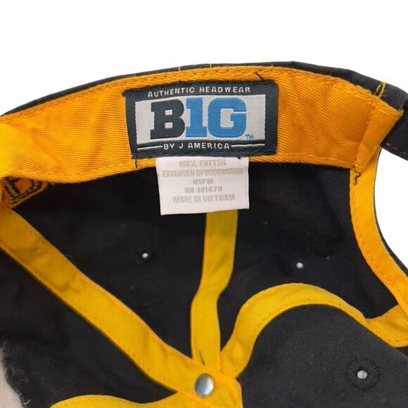 Iowa Hawkeyes BIG10 J.AMERICA adjustable hat 100 percent cotton - Picture 11 of 13